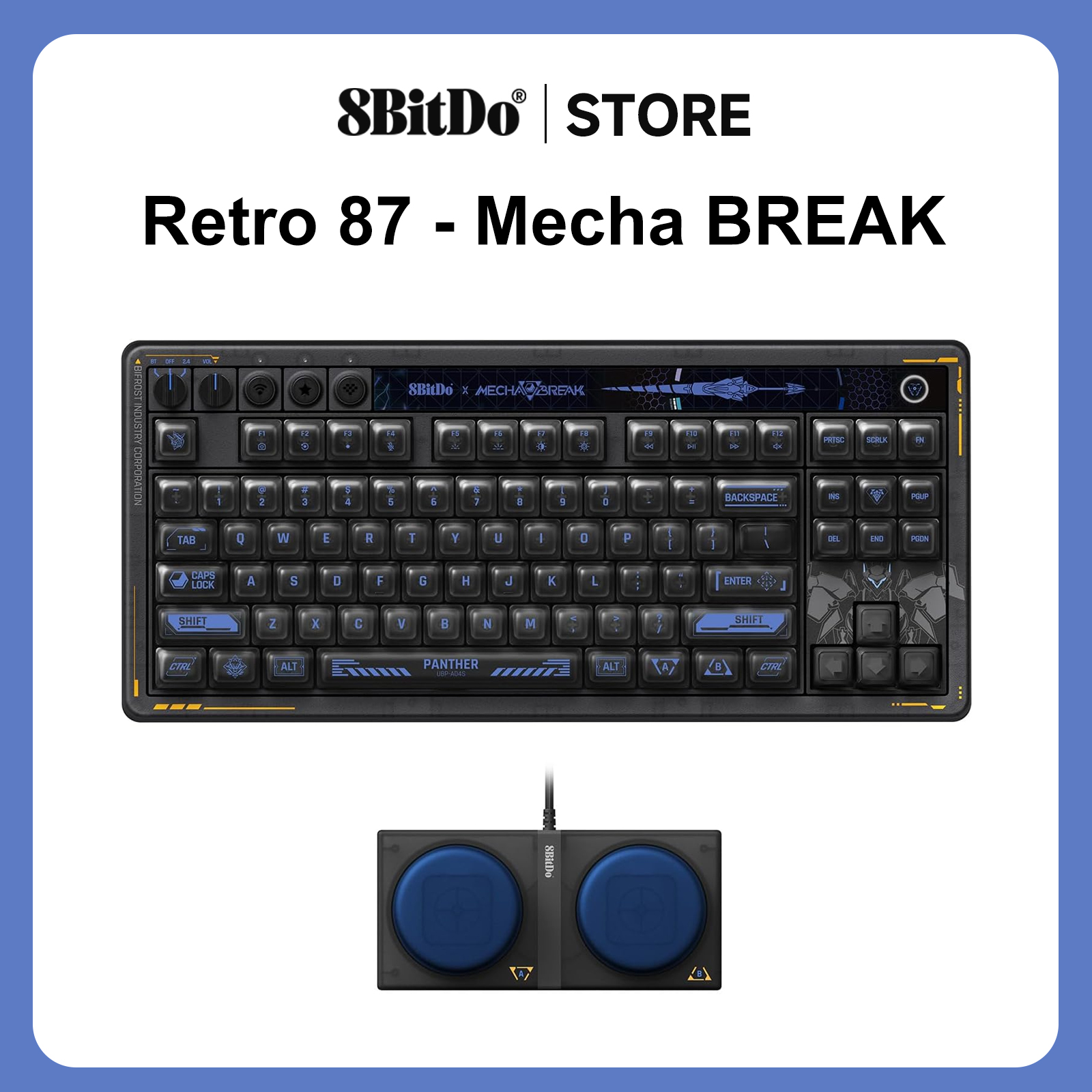 Retro Pc Gaming - 8BitDo Retro 87 Mechanical Keyboard -