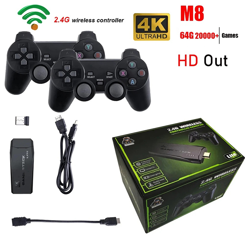 Video Game Console 2.4G Double - Retro Gaming Game Stick reseña y precio