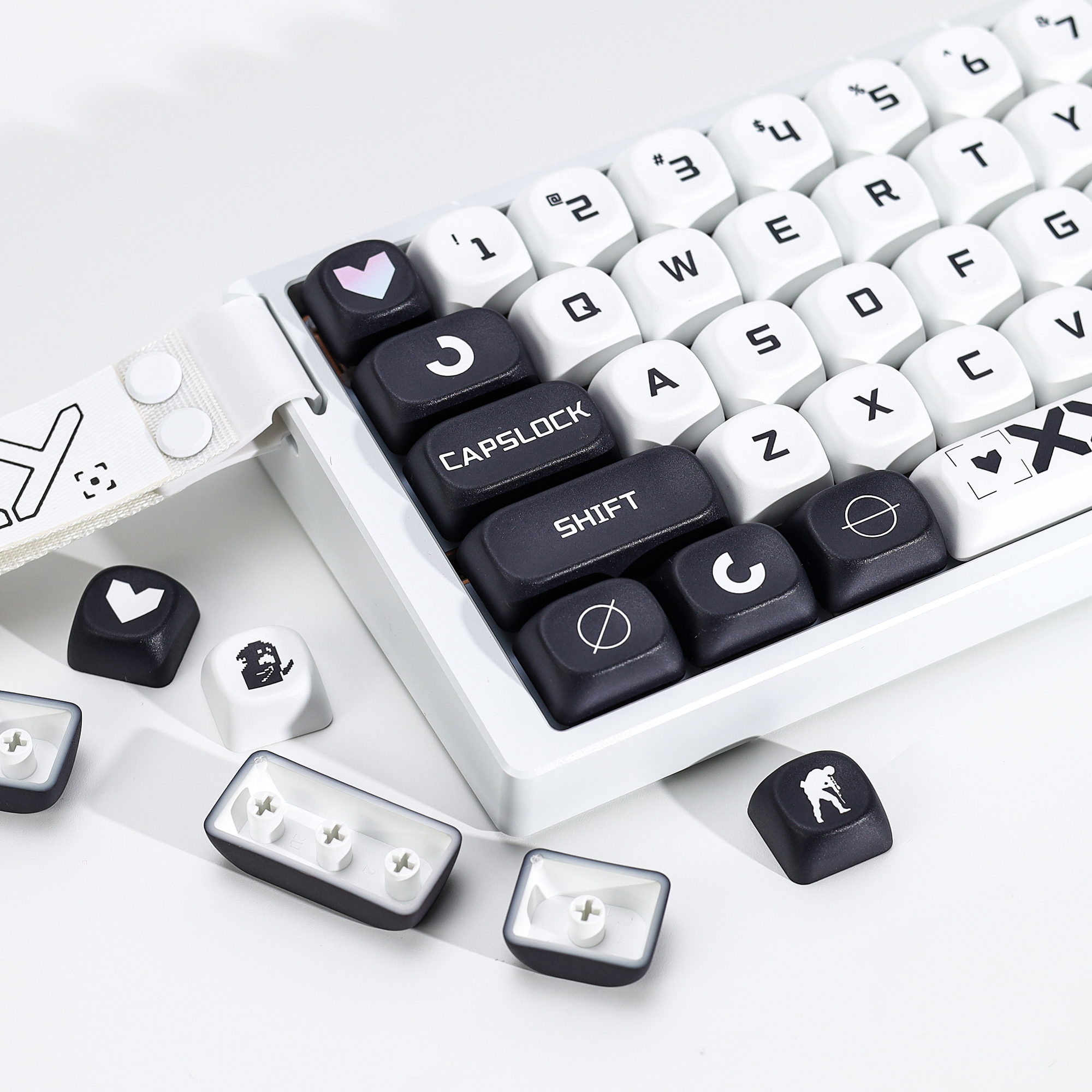 KBDiy PrintStream Keycaps csgo - Retro Gaming Keyboard reseña y precio