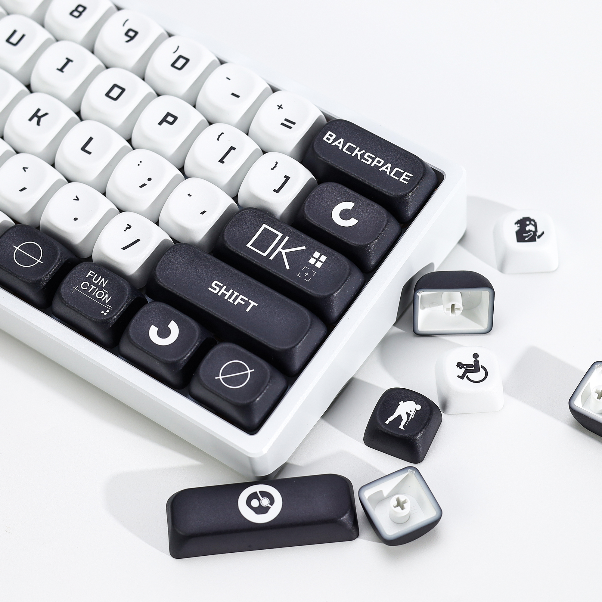 KBDiy PrintStream Keycaps csgo - Retro Gaming Keyboard reseña y precio
