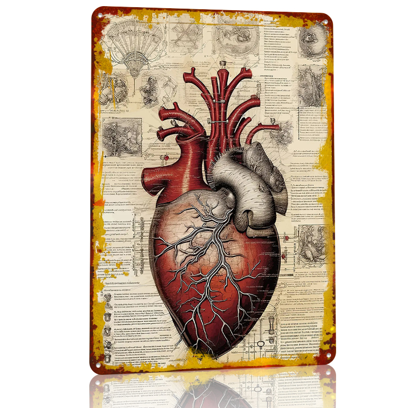 Human Heart Medicine Tin Poste - Retro Gaming At reseña y precio