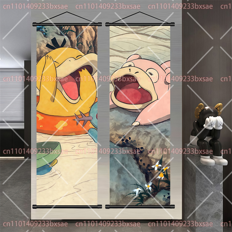 Pokémon Retro Scroll Painting  - Retro Gaming Room reseña y precio