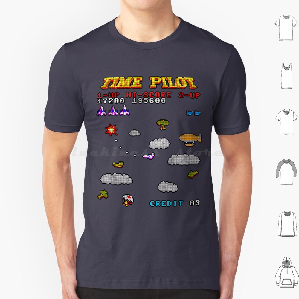 Time Pilot 2 T Shirt Cotton Me - Retro Gaming T Shirts reseña y precio