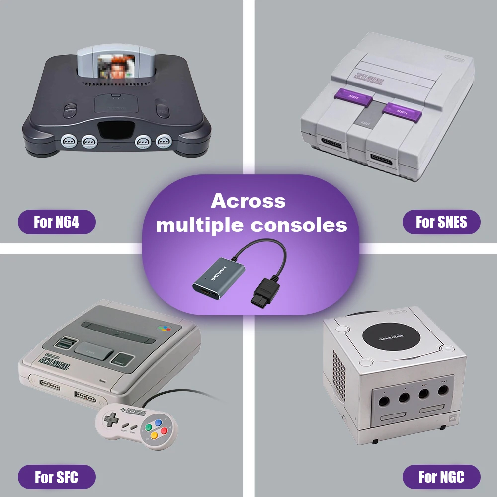 Bitfunx 720P Svideo / AV To HD - Retro Gaming Room reseña y precio