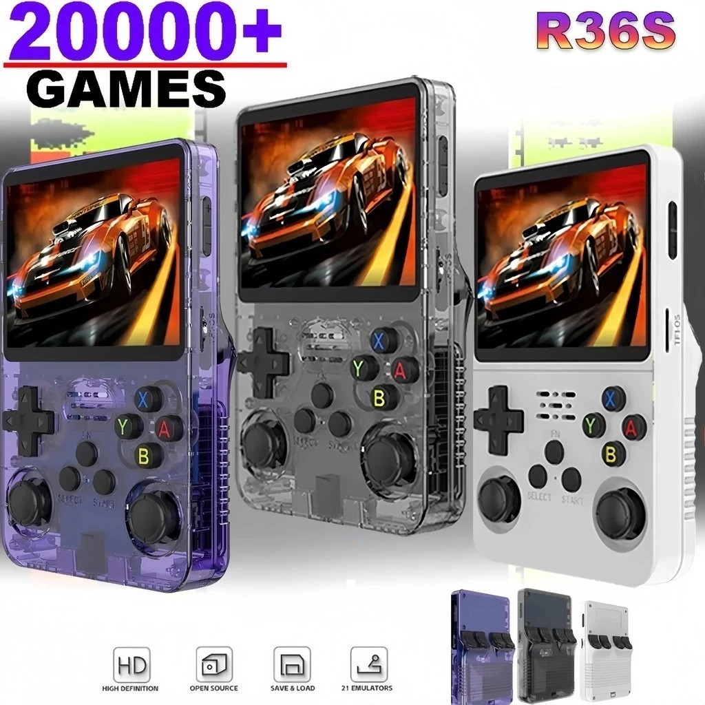 Mini R36S Retro Handheld Video - Retro Gaming Game Stick reseña y precio