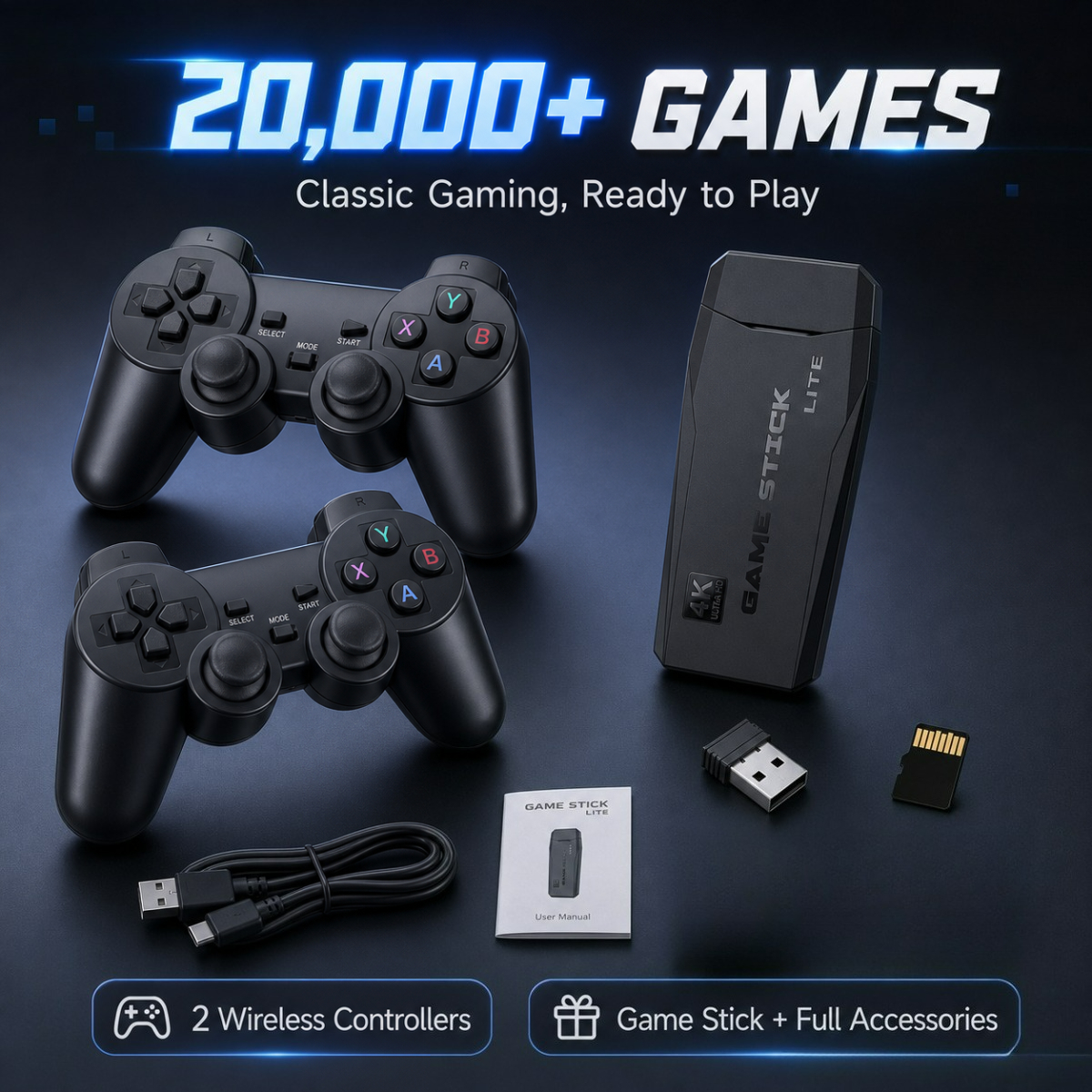 M8 Video Game Consoles 4K HD O - Retro Gaming Mister reseña y precio
