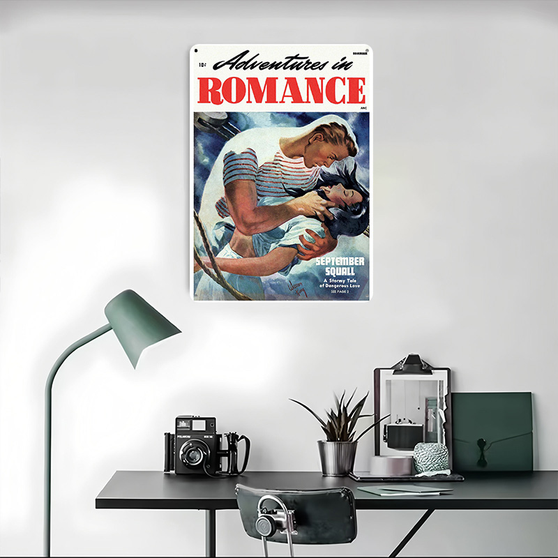 ADVENTURES IN ROMANCE Tinplate - Retro Gaming At reseña y precio