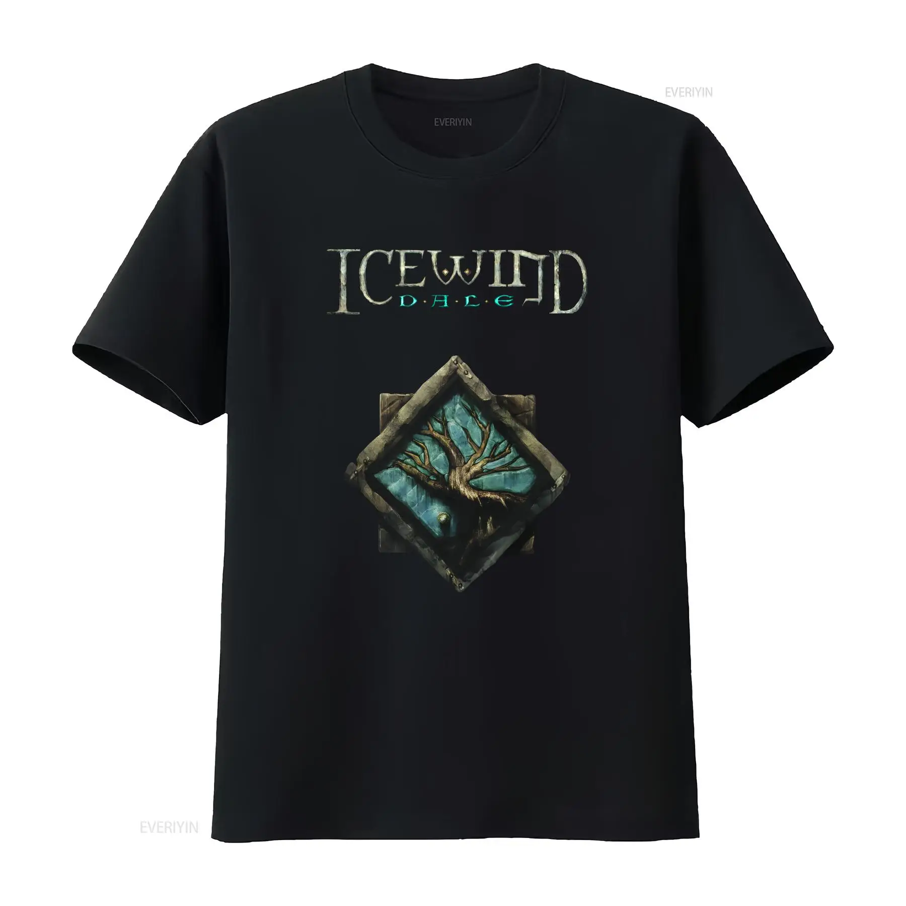 Icewind Dale Logo Classic Vide - Retro Gaming T Shirts reseña y precio