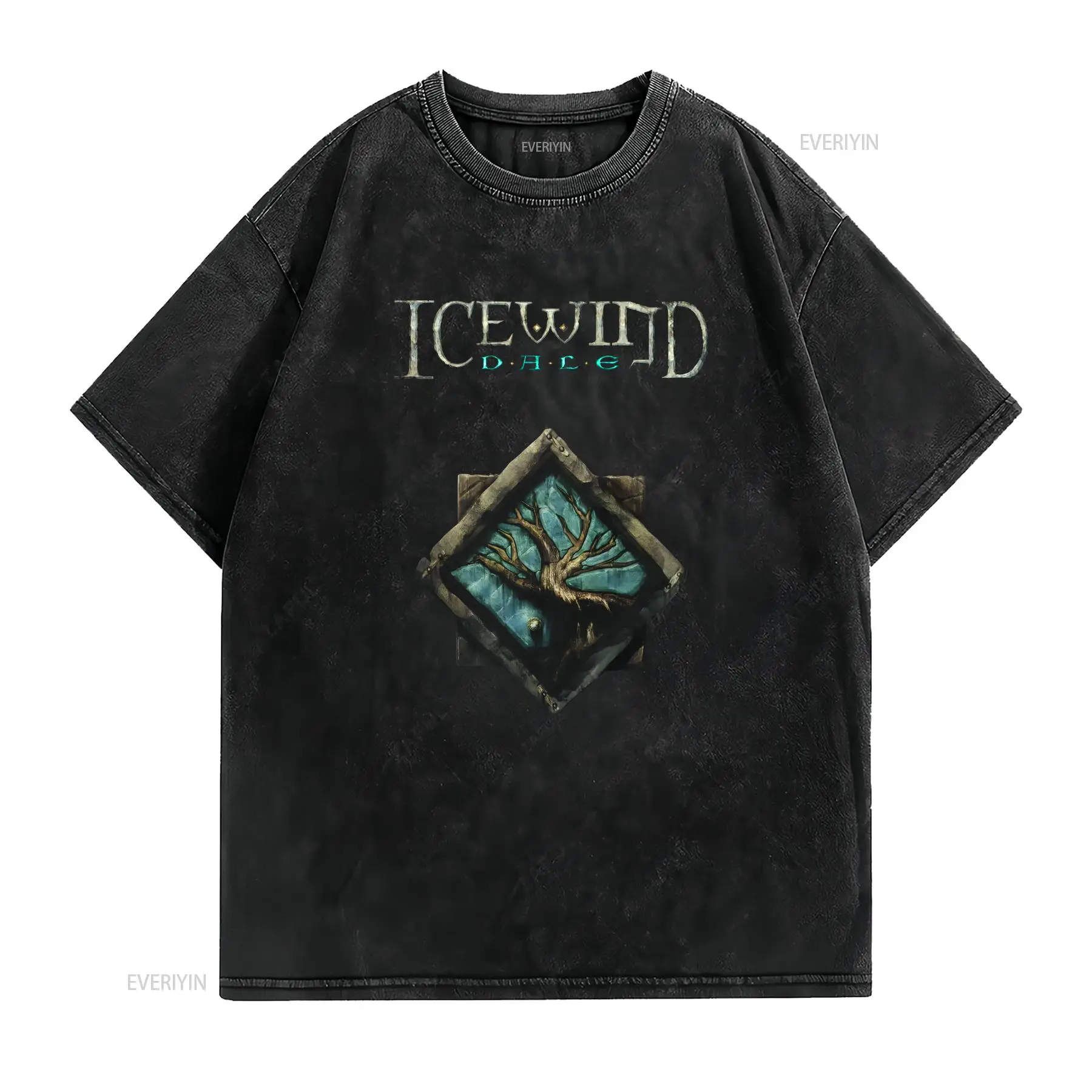 Icewind Dale Logo Classic Vide - Retro Gaming T Shirts reseña y precio