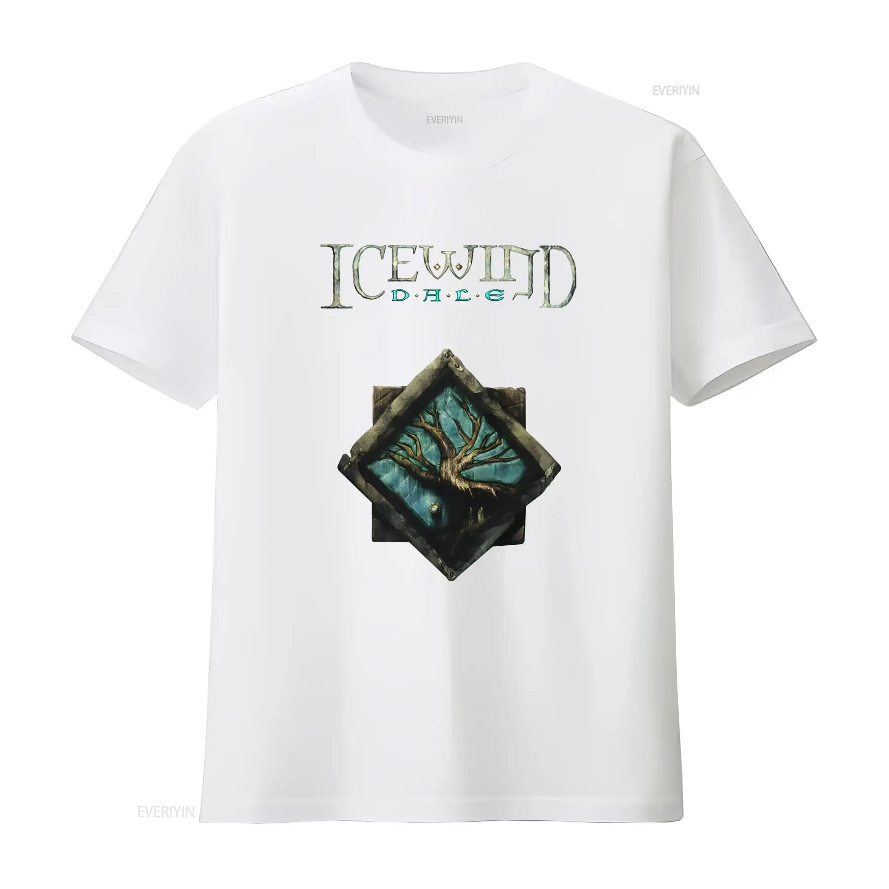 Icewind Dale Logo Classic Vide - Retro Gaming T Shirts reseña y precio
