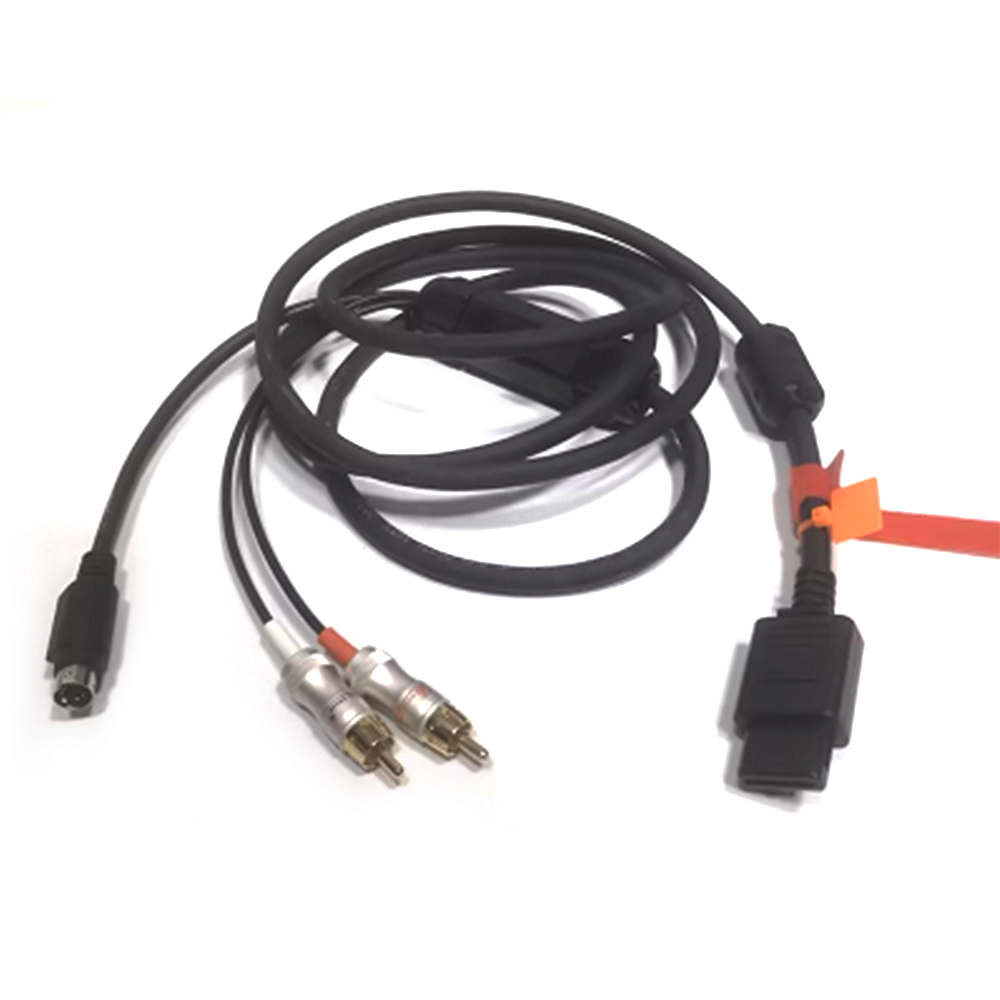 SFC N64 NGC S-Video Cable Shie - Retro Gaming Room reseña y precio