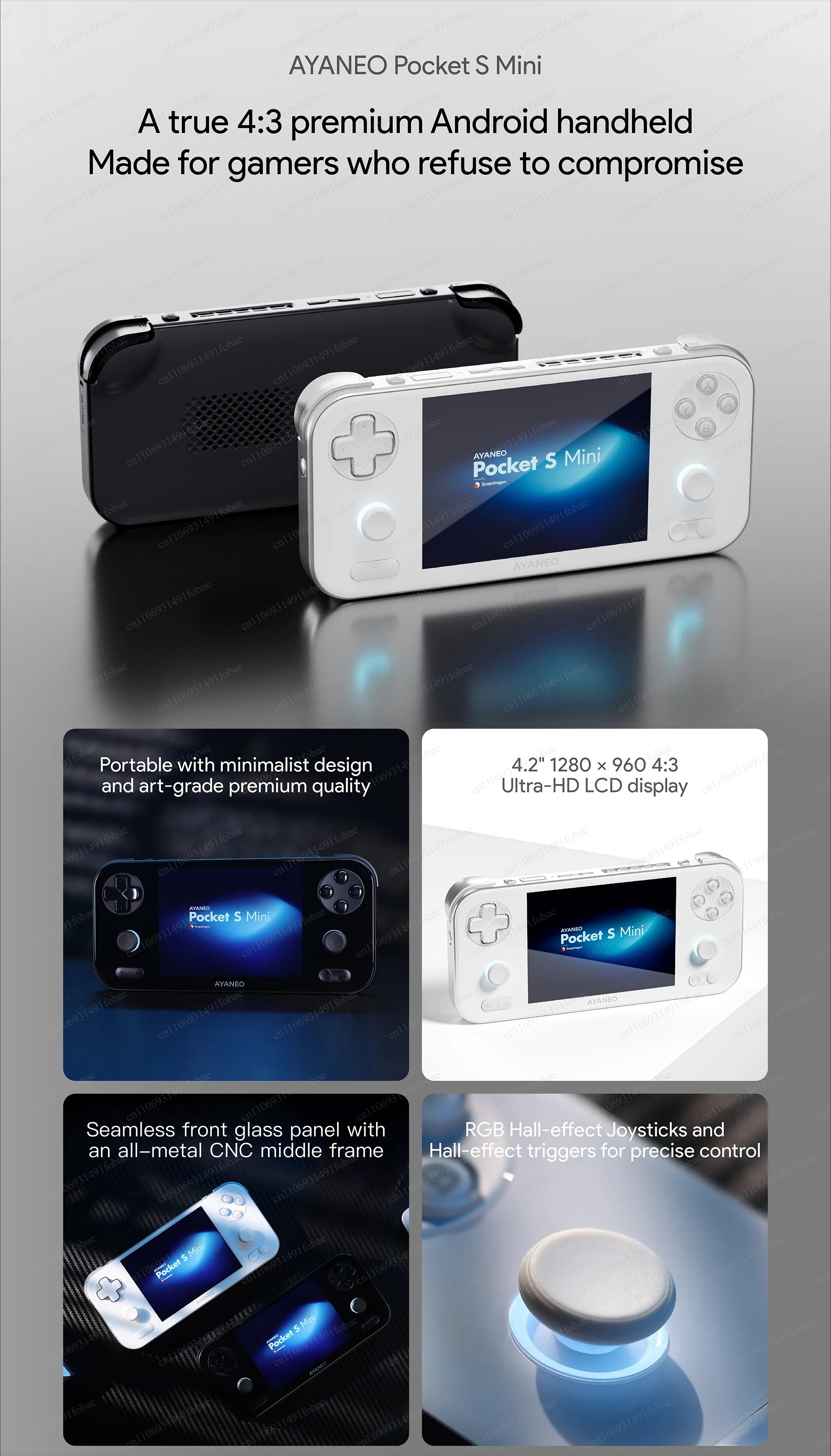AYANEO Pocket S Mini Retro Han - Retro Gaming Room reseña y precio