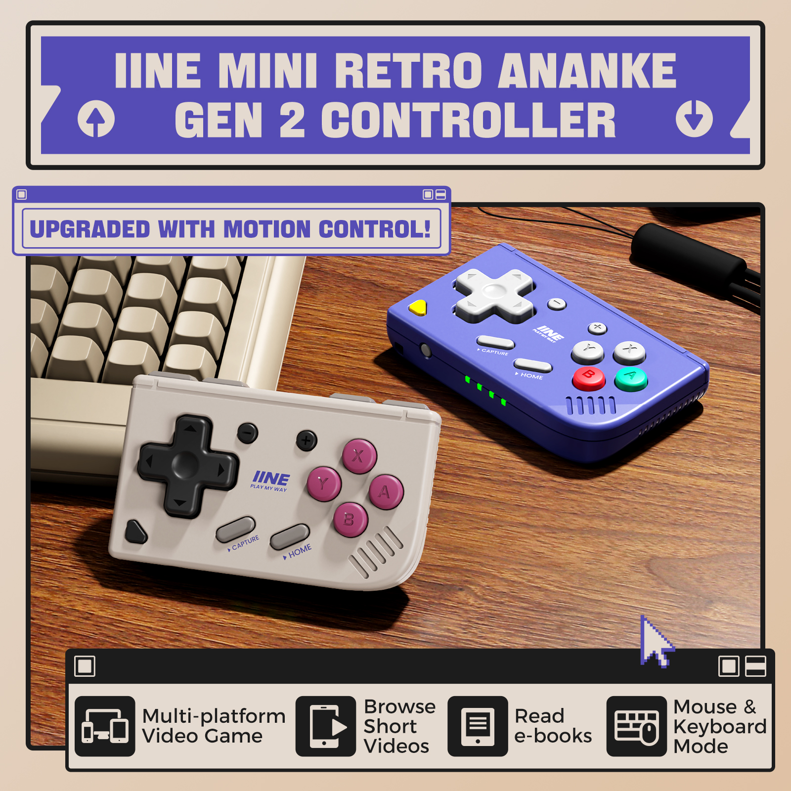 IINE Mini Retro Ananke Gen 2 G - Retro Pc Gaming reseña y precio