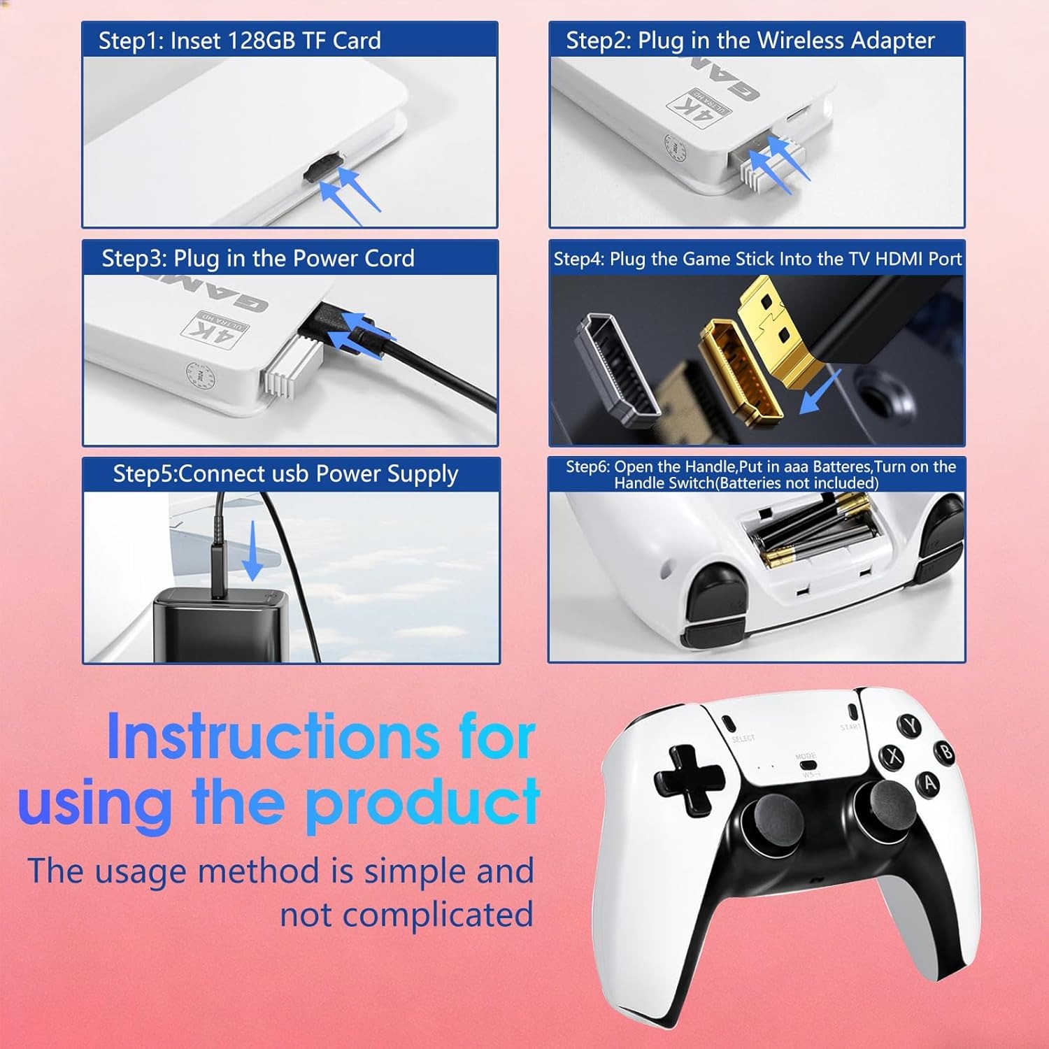 2026 New Wireless Retro Game C - Retro Gaming Mister reseña y precio