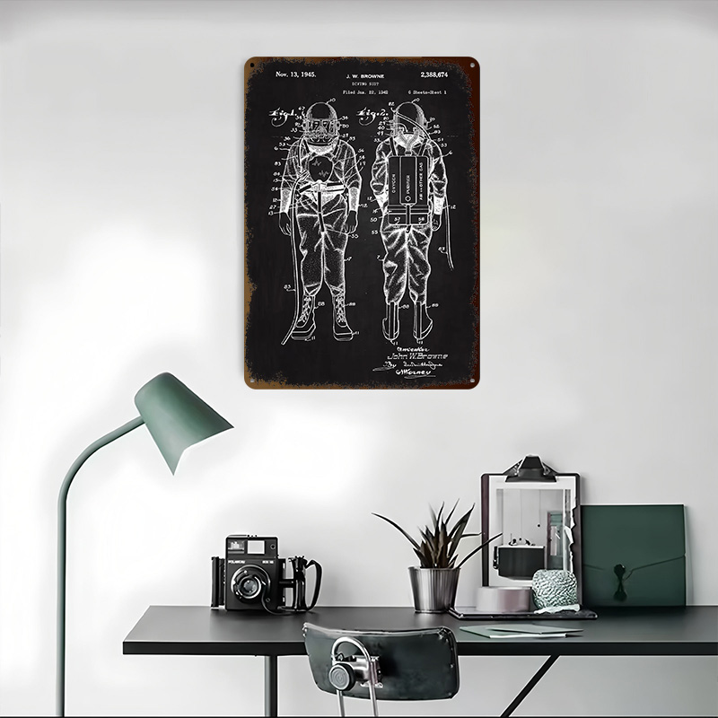 1945 Diving Suit Patent Metal  - Retro Gaming At reseña y precio