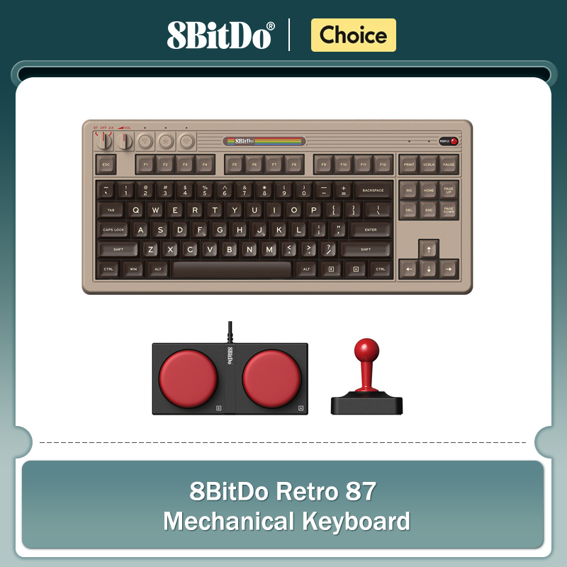 8BitDo Retro Mechanical Keyboa - Retro Gaming Keyboard reseña y precio