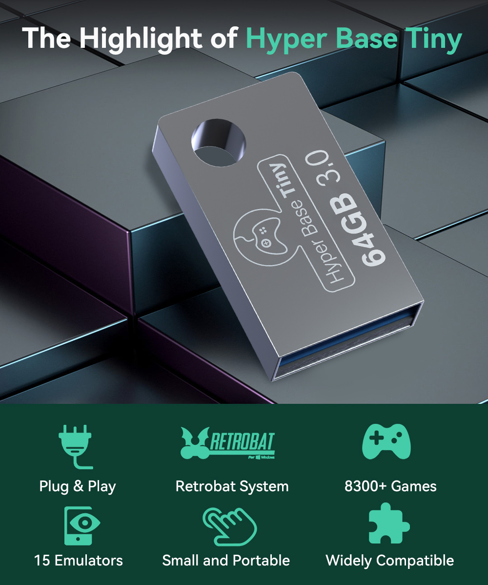 JMachen 64GB Portable USB 3.0  - Gaming Retro Arcade reseña y precio