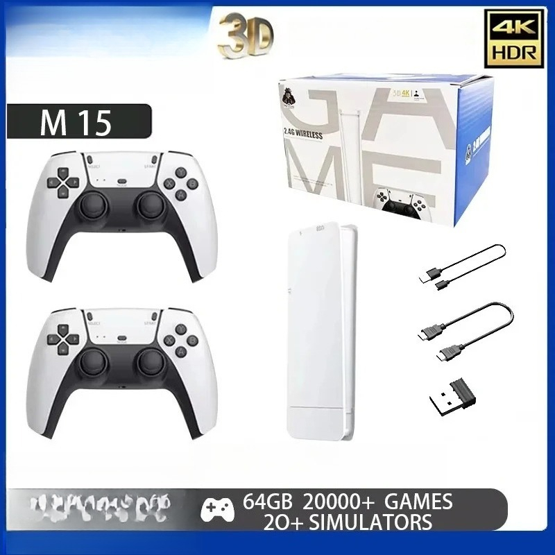M15 4K Retro Gaming System 64G - Retro Gaming Game Stick reseña y precio