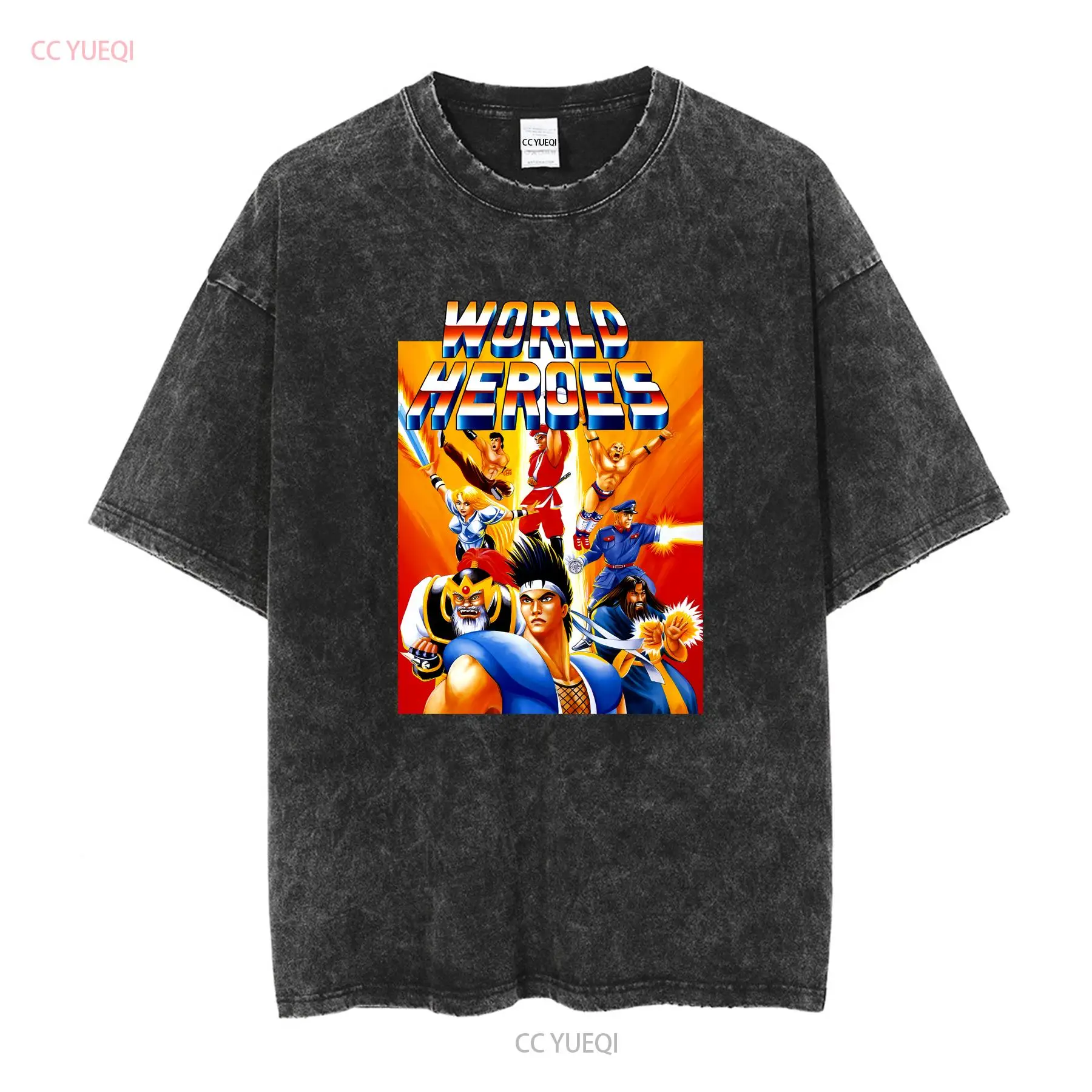 World Heroes Classic NEO GEO V - Retro Gaming T Shirts reseña y precio