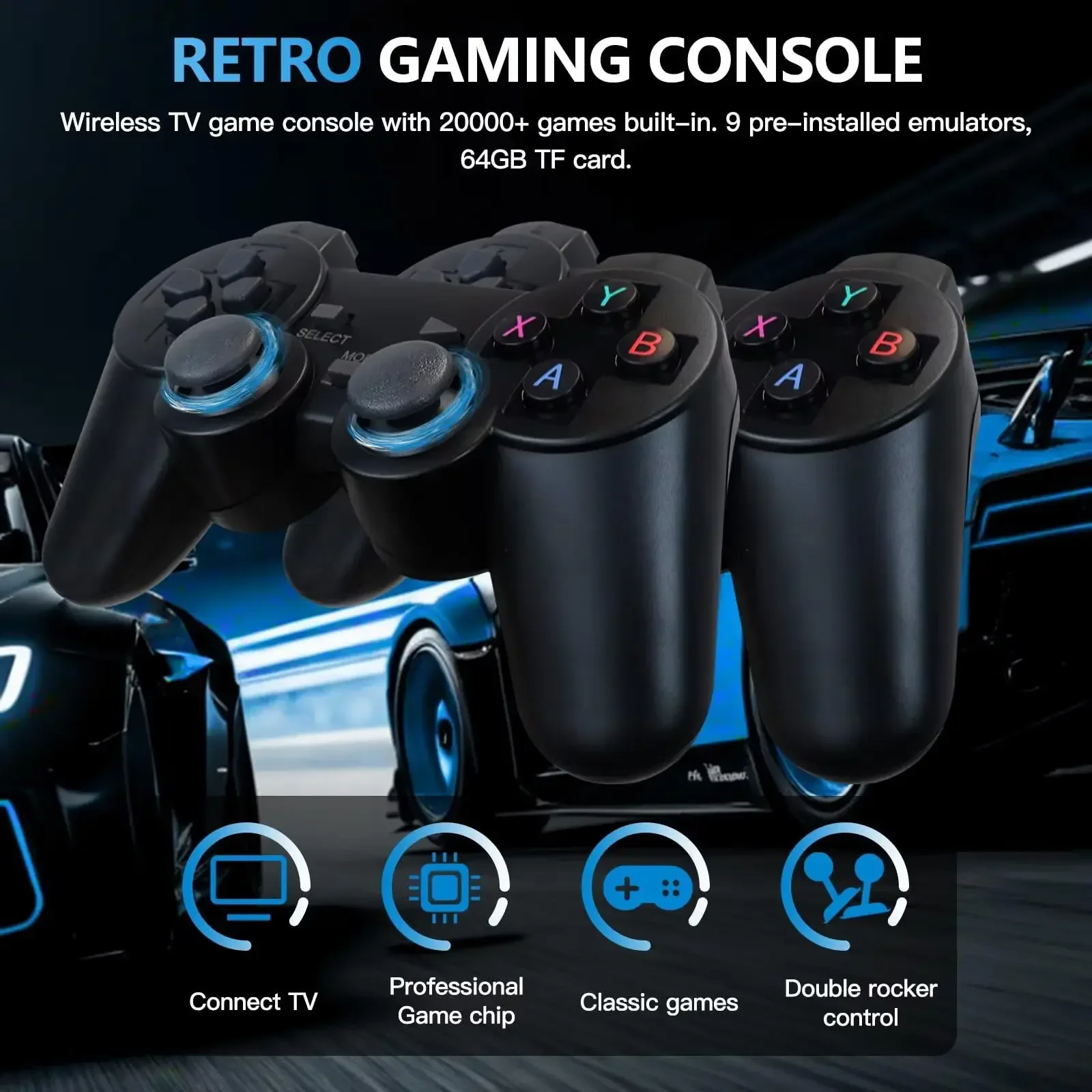 M8 Video Game Consoles 4K HD O - Retro Gaming Mister reseña y precio
