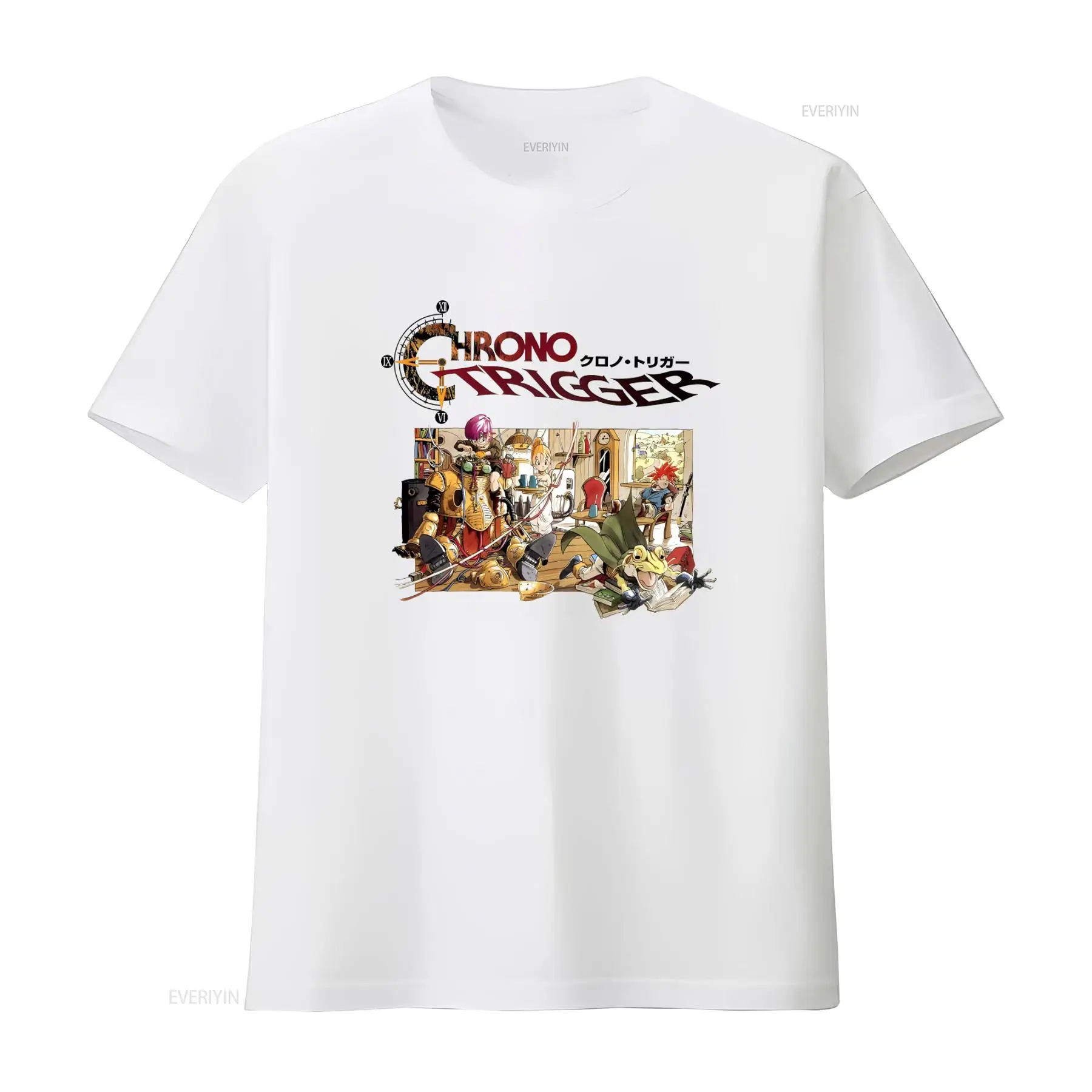Chrono Trigger Video Game Logo - Retro Gaming T Shirts reseña y precio