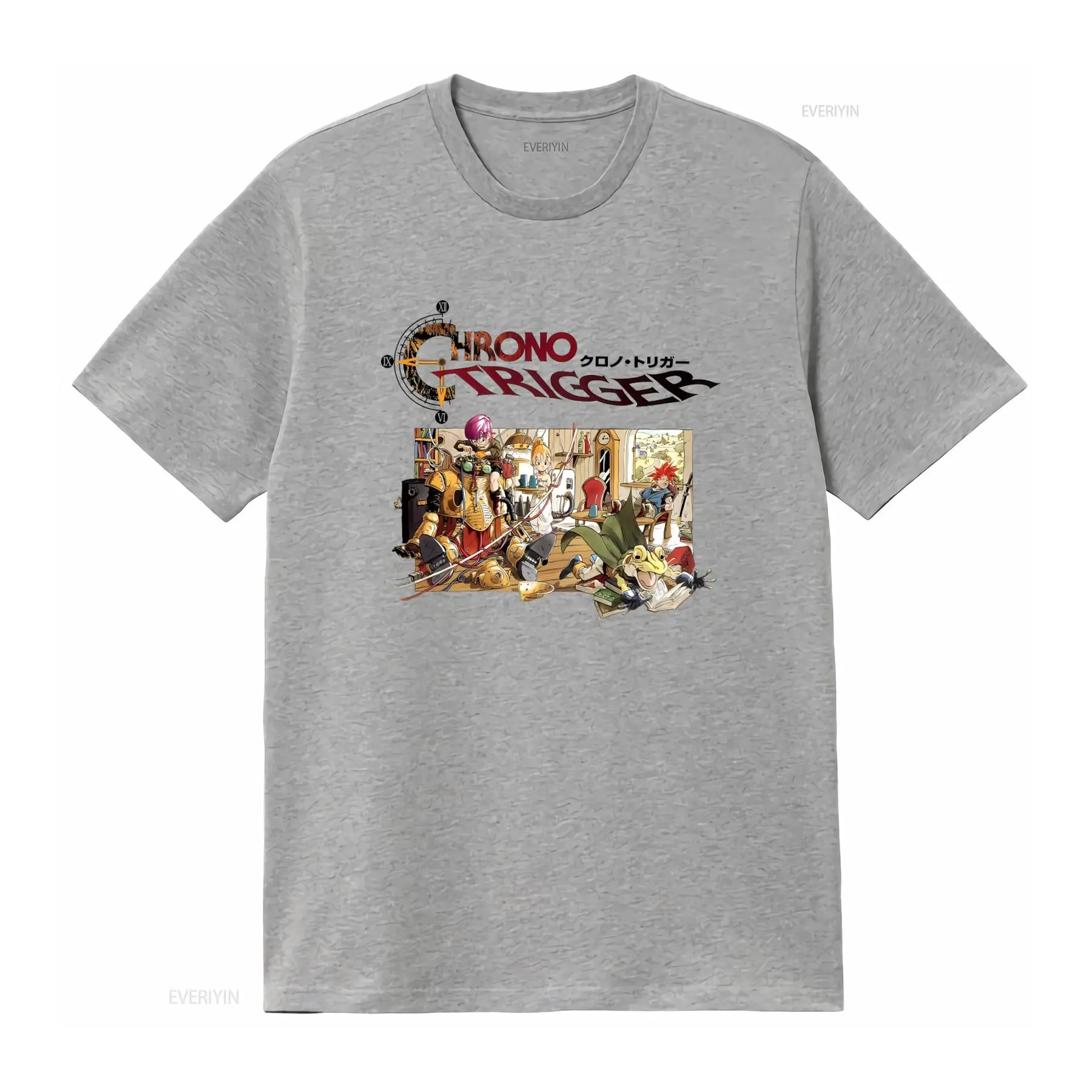 Chrono Trigger Video Game Logo - Retro Gaming T Shirts reseña y precio