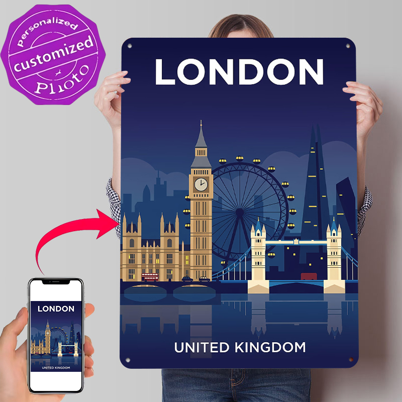 London Skyline At Night Poster - Retro Gaming At reseña y precio