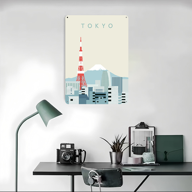 Tokyo Poster Retro 3D Printed  - Retro Gaming At reseña y precio