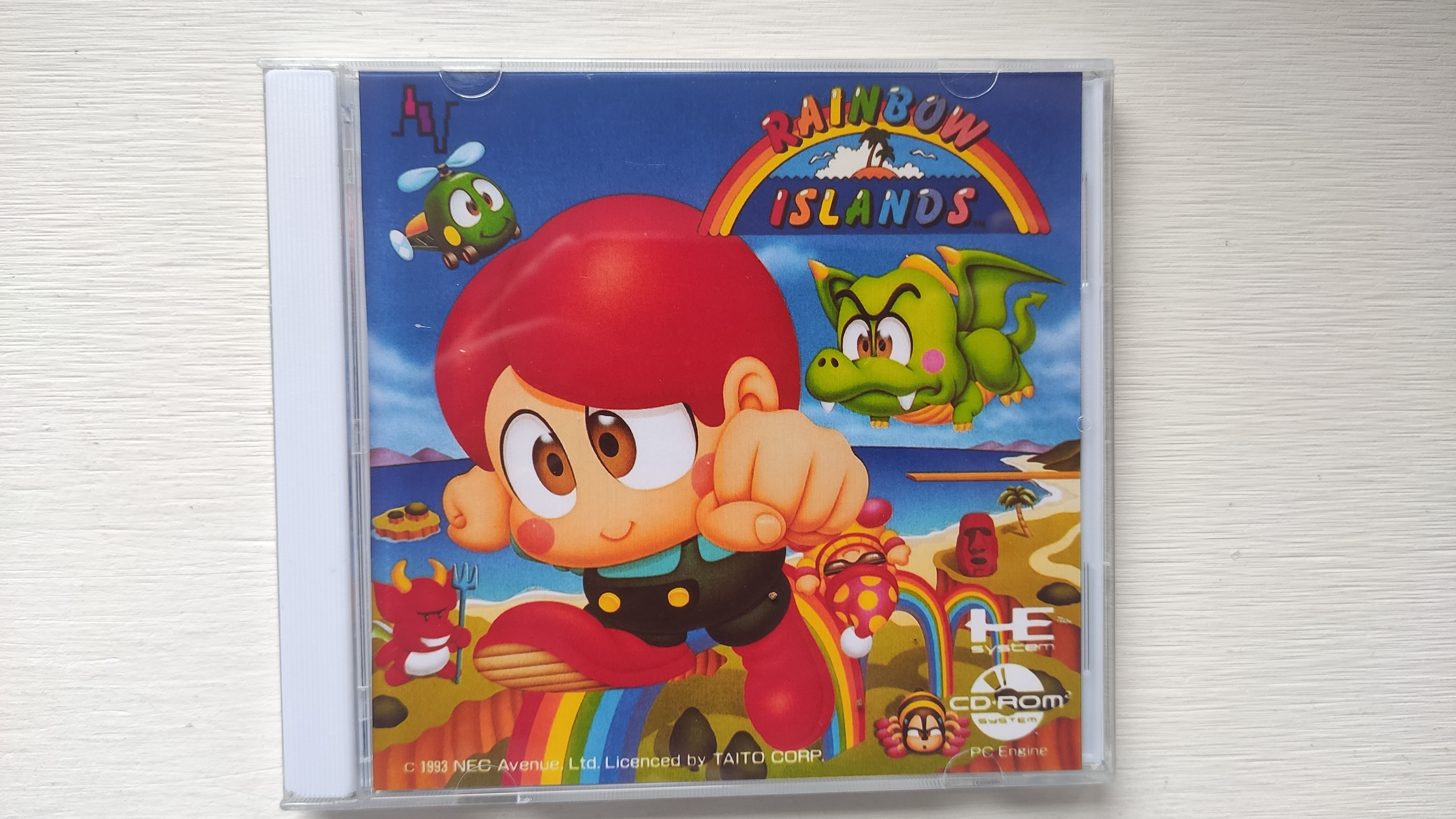 PC engine Copy Disc Game rainb - Retro Pc Gaming reseña y precio