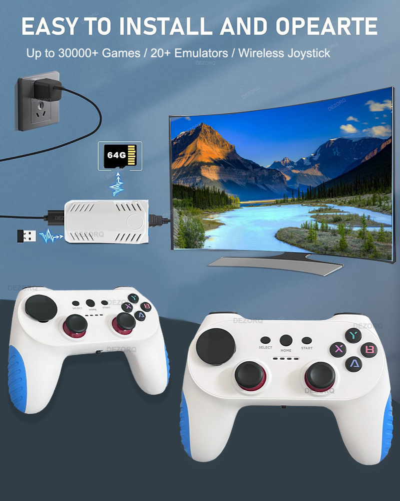 New TV Game Console 128G Built - Retro Gaming Mister reseña y precio