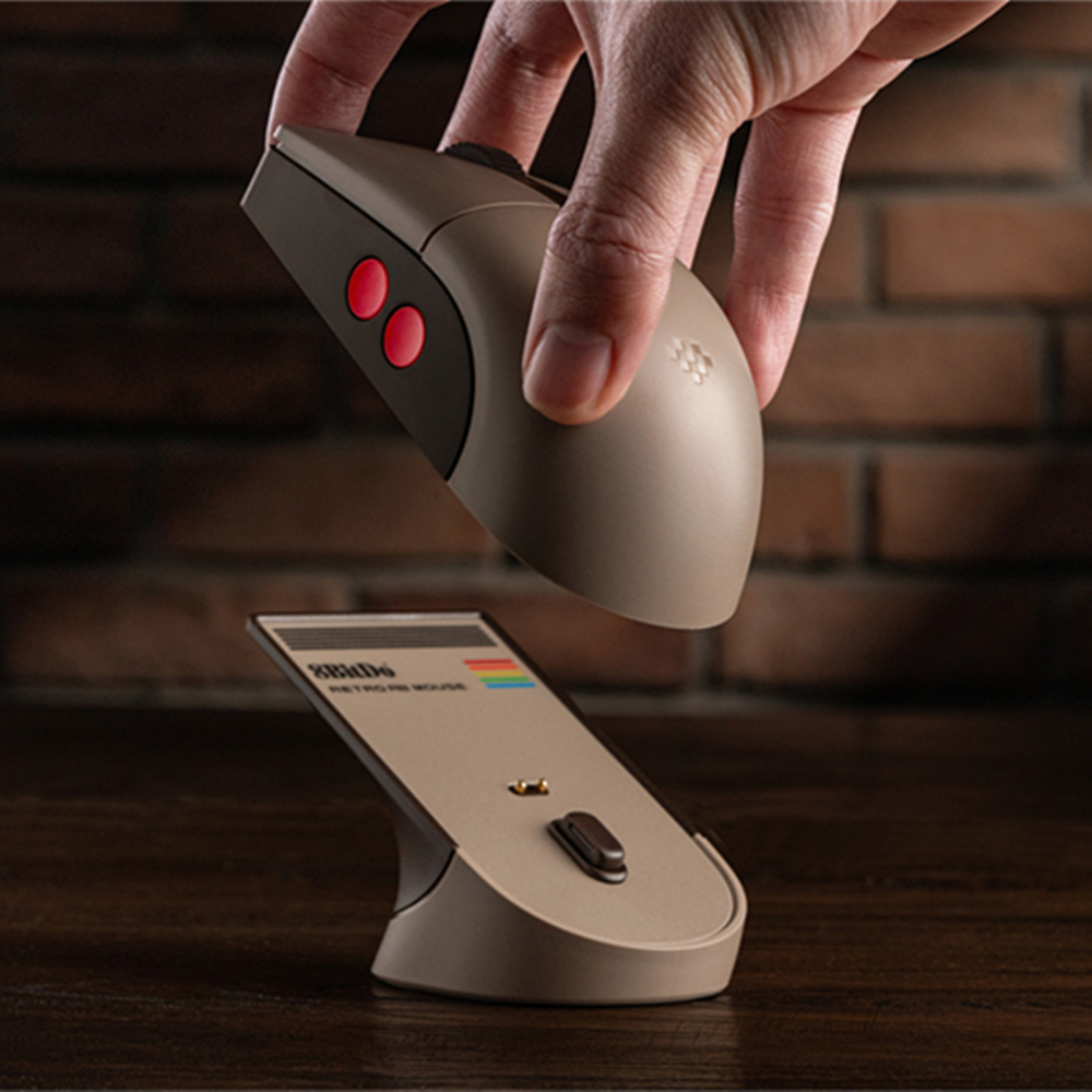 8BitDo Retro R8 Mouse - C64 Ed - Retro Gaming Keyboard reseña y precio