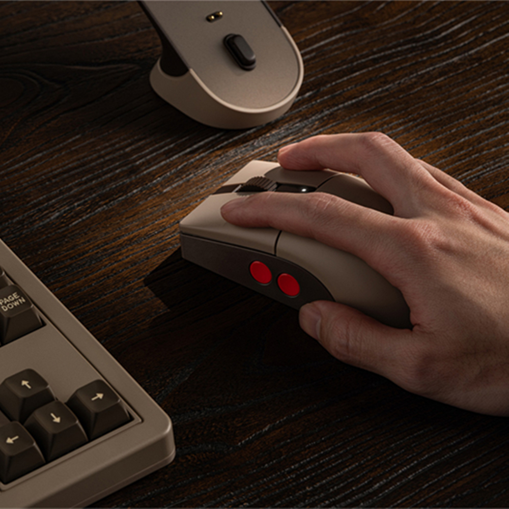8BitDo Retro R8 Mouse - C64 Ed - Retro Gaming Keyboard reseña y precio
