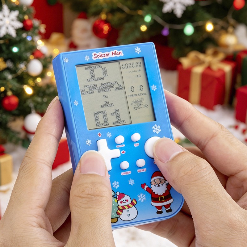Christmas Themed Brick Game Co - Retro Gaming Festival reseña y precio