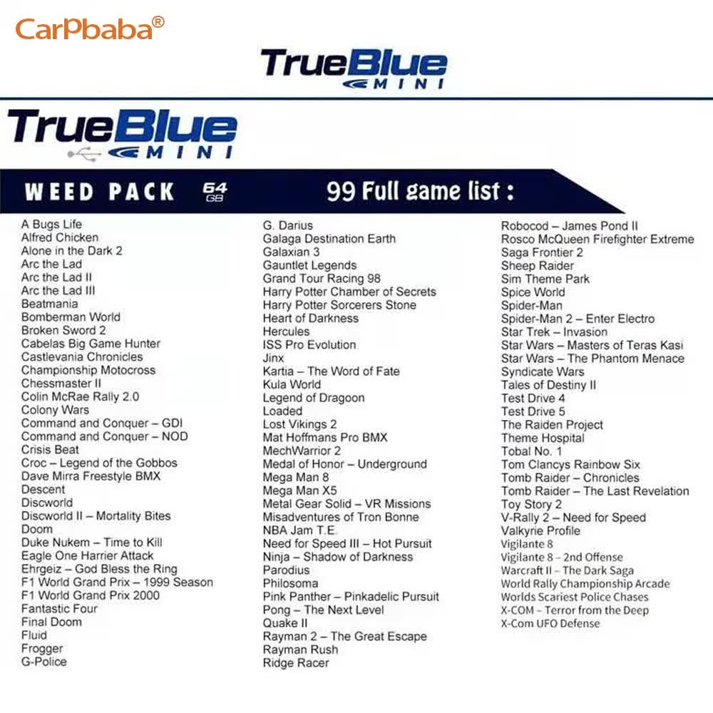 W3 For True Blue Mini CRACK PA - Retro Gaming Game Stick reseña y precio