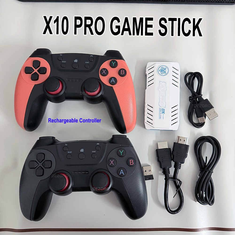 X10 Pro Rechargeable Controlle - Retro Gaming Game Stick reseña y precio