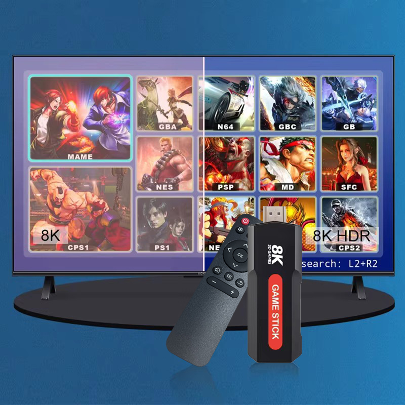 X2 Game Stick HD 4K 8K 3D Cons - Retro Gaming Game Stick reseña y precio