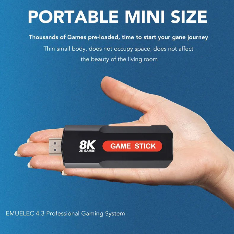 X2 Game Stick HD 4K 8K 3D Cons - Retro Gaming Game Stick reseña y precio