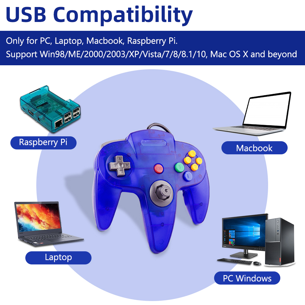 N64 Controller Classic USB Wir - Retro Pc Gaming reseña y precio