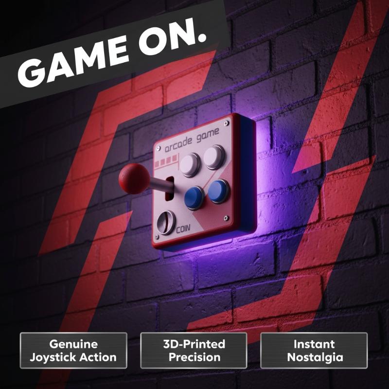 Retro Arcade Game Button Switc - Gaming Retro Arcade reseña y precio